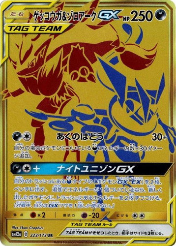 ゲッコウガ＆ゾロアークＧＸ 223/173 UR