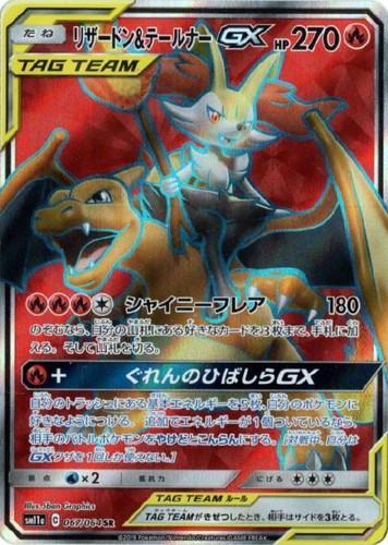 リザードン&テールナーGX 067/064 SR